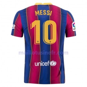 Maillot de Foot FC Barcelone Lionel Messi 10 Domicile 2020-21